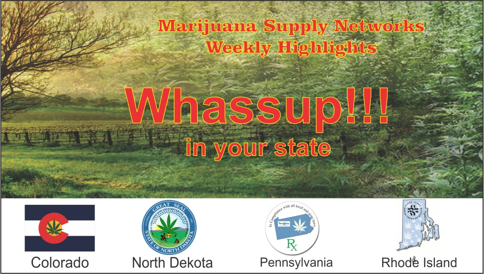 Colorado - North Dakota - Pennsylvania - Rhode Island