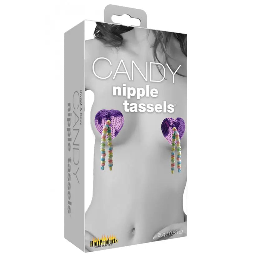 Candy Edible Nipple Tassels! Multi-flavored candy.