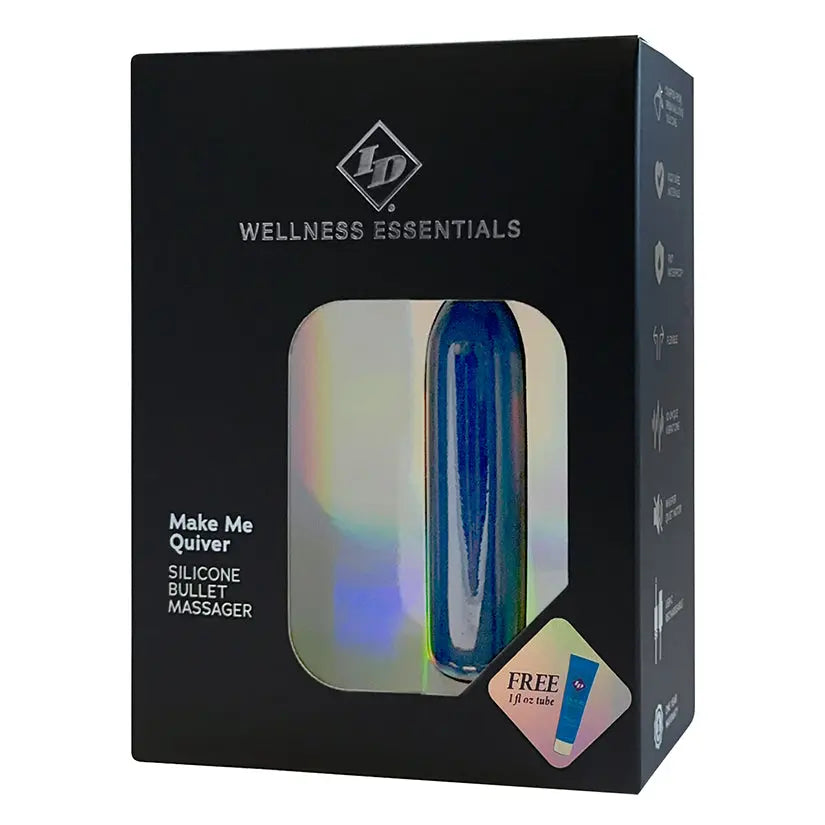 ID Wellness Essentials Make Me Quiver Silicone Bullet