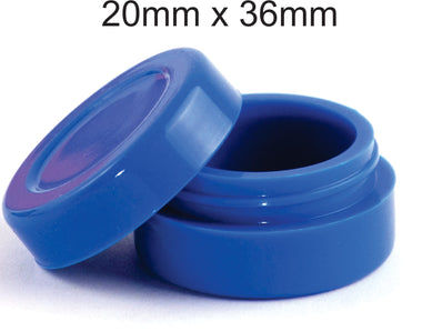 Non CR Silicone 5mls and 9mls and special shapes for cannabis dabbing rigs and home storage