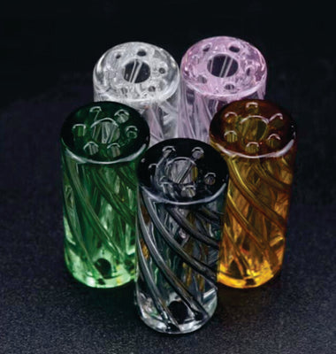 Glass Filter Tips for Your Hashholes or Blunts: Clear or Colored for Your Brand By MSN Packaging inc.