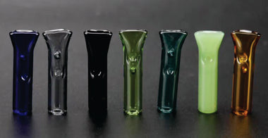 Glass Filter Tips for Your Hashholes or Blunts: Clear or Colored for Your Brand By MSN Packaging inc.