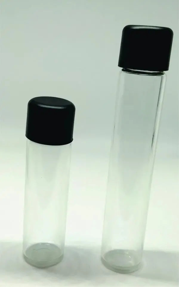 Child Resistant Certified Lids, Glass Pre-Rolled or Vape Cartridge Container - 81mm - MSN Packaging LLC