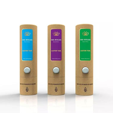 1Ca-CRVC -Sustainable Environmentally Safe Cardboard Containers Child Resistant -Vape Cartridges - MSN Packaging LLC