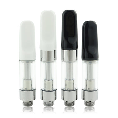 C Cell Ceramic Tip Vaporizer Glass Cartridge Refillable 100 count - MSN Packaging LLC