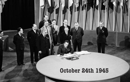 Every year,&nbsp;October 24 rolls around with a strange cosmic balance — one half chill, one half chaos.  In 1945, the world came together to form the United Nations,