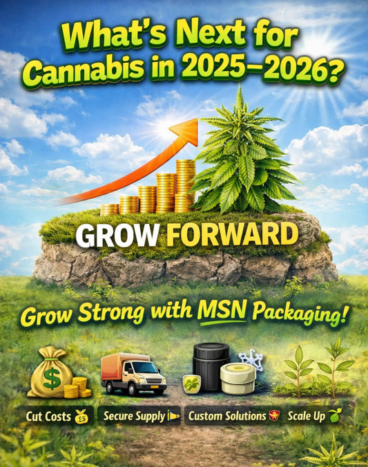 How MSN Packaging Helps Keep Your Cannabis Biz Chillin’ Amid the 2025-2026 Shakeout 🌪️🍁