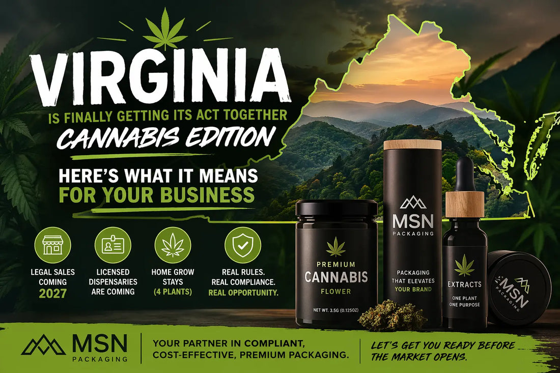 🌿 Virginia Is Finally Getting Its Act Together (Cannabis Edition) — Here’s What It Means for Your Business My Supply Networks