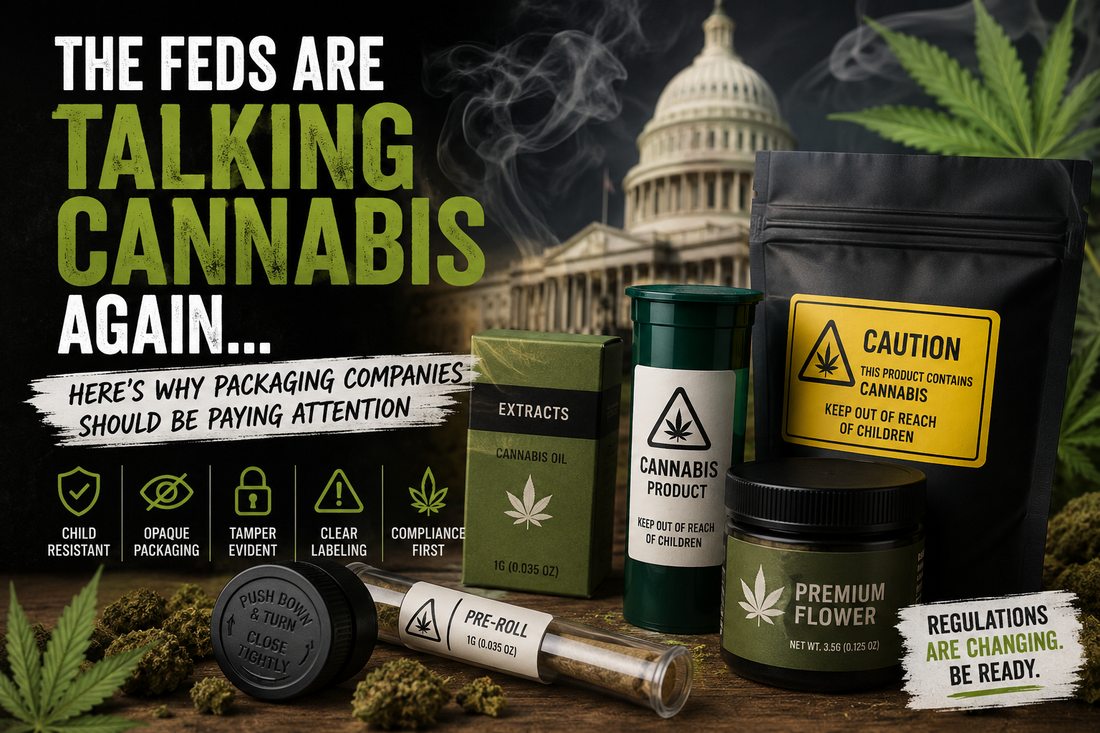 The Feds Are Talking Cannabis Again… Here's Why Packaging Companies Should Be Paying Attention