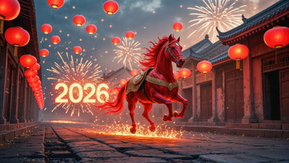 Welcoming the Year of the Fire Horse — one of the most energetic, bold, and celebrated signs in the entire zodiac cycle. 