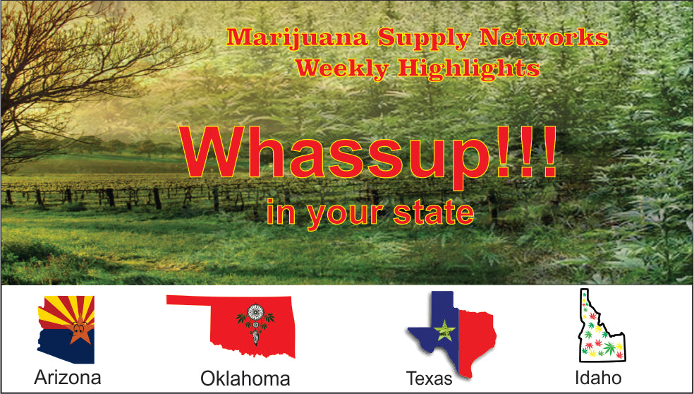 Oklahoma , Arizona,  Texas, Idaho