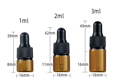 1NCRDBT - Small Non CR Dropper Bottles for Testers or Samples MQO 5000 - MSN Packaging LLC