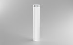 1CRPTCGL01 &nbsp;New 2024 Child Resistant Paper Tube with Metal Top for &nbsp;Sustainable Cannabis Containers by MSN Packaging Inc 