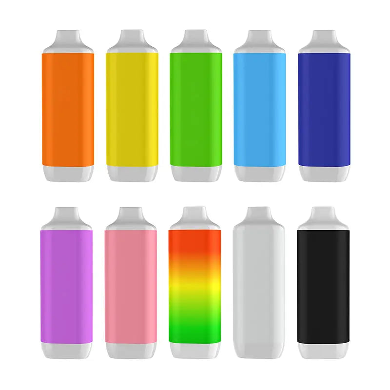 2024 New Multi Color Pod Batteries for your Vape Cartridge 1ml or 2ml 510 Battery 2 in 1- MQO 1000