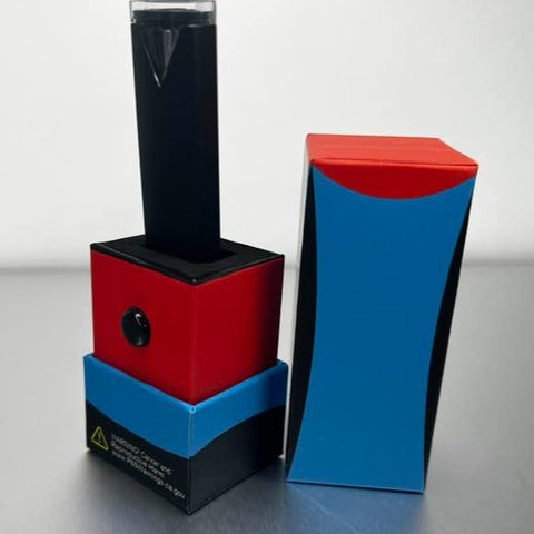 Disposable Vape Pen Child Resistant standing box with foam insert custom branded boxes for CBD and THC oils
