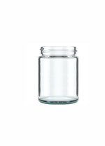 4 oz cannabis flower jar with 57mm Child resistant lids by MSN Packaging.com 