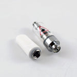 1ACTNv-Ceramic Tip and Center Vape Glass Cartridge Refillable CBD and THC oil- MQO 1000 - MSN Packaging LLC