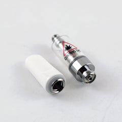 1ACTNv-Ceramic Tip and Center Vape Glass Cartridge Refillable CBD and THC oil- MQO 1000 - MSN Packaging LLC