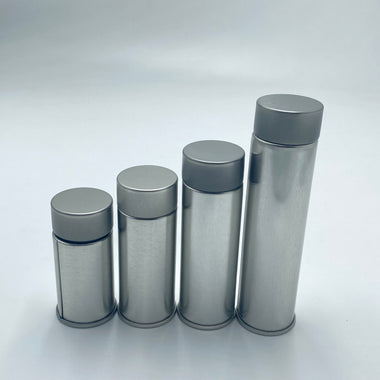 2024 New Tin Plate , Plastic Free  Child Resistant Multi Pre-rolls and Edible Screw Top tubes by MSN Packaging LLC