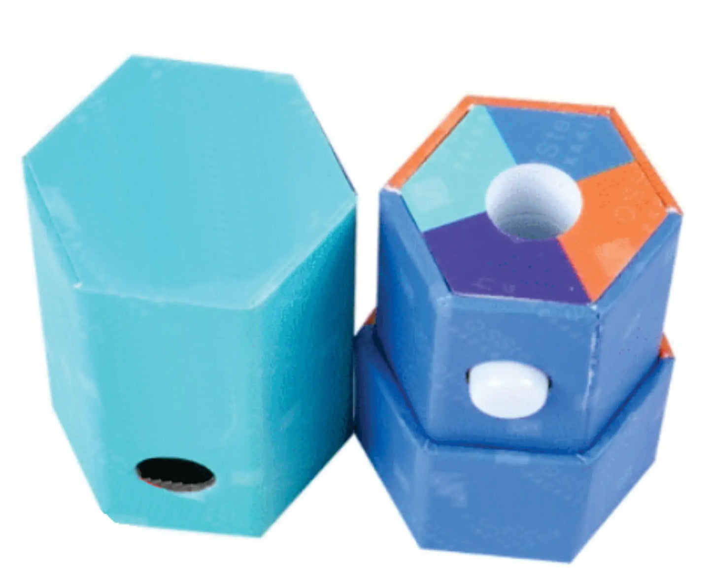 Custom Branded Hexagon sustainable pre roll , tincture bottles child resistant or non child resistant for CBD flowers and oils