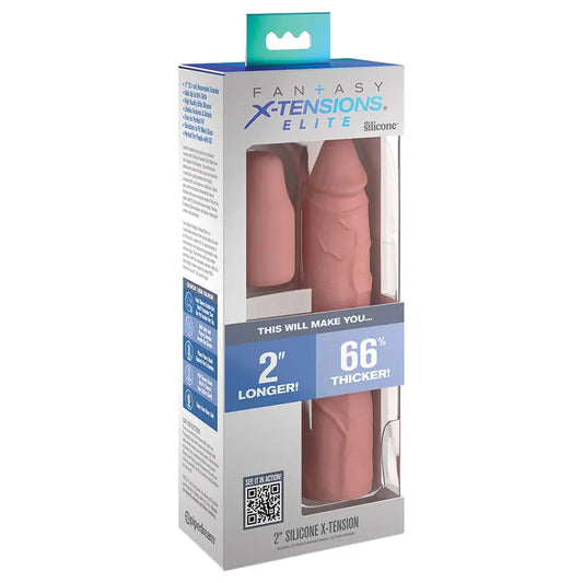 PD4152-21 - Fantasy X-Tensions Elite 8" Sleeve with 2" Plug-Light MSN Packaging Inc.