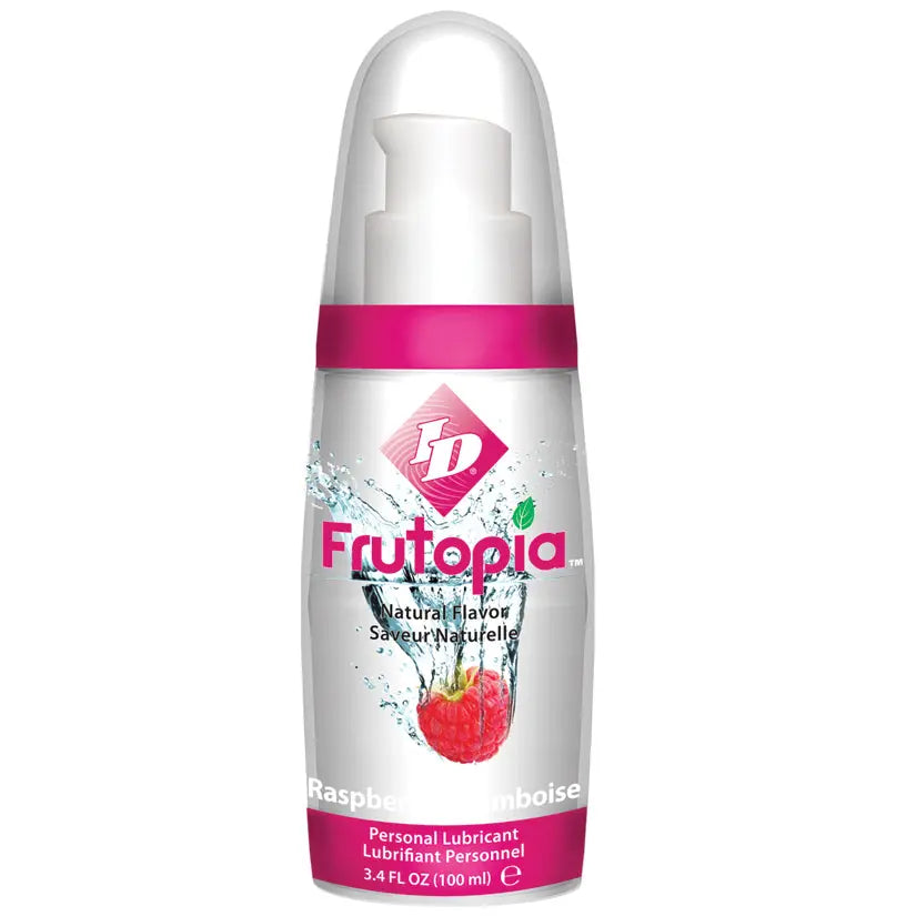 ID Frutopia® Flavored Lubricant – 3.4 oz
Water-Based Formula | Multiple Flavors

ID Frutopia® Flavored Lubricant delivers a smooth, natural-feeling glide paired with fresh, fruit-inspired flavor. Naturally sweetened with no sugars and no artificial coloring, this water-based formula offers a clean, enjoyable experience without stickiness or heaviness.

Made from vegetable-based ingredients, ID Frutopia® is vegan-friendly and designed for comfort as well as taste. The light, refreshing flavor profile feels c