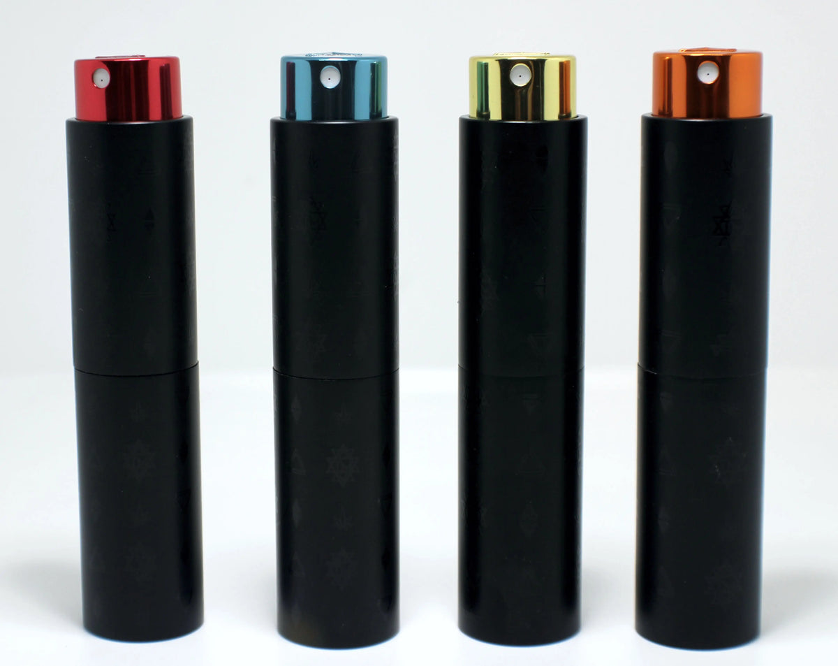 Custom Made spray bottles for cannabis pain meds by msn Packaging inc. 