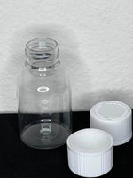 2 oz Syrup Bottle with Child Resistant and Tamper Evident lids. 28mm  neck