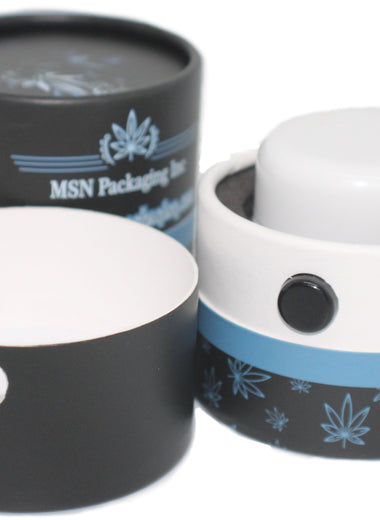 Child Resistant 4ml, 5ml or 9ml Tube for Cannabis and Concentrate jars