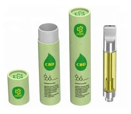 1Ca-CRVC -Sustainable Environmentally Safe Cardboard Containers Child Resistant -Vape Cartridges - MSN Packaging LLC