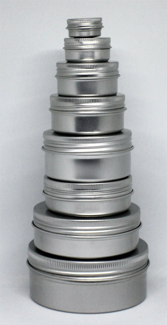 Aluminum Balm Tins for your Cannabis Rubs - 2000 MQO - MSN Packaging LLC