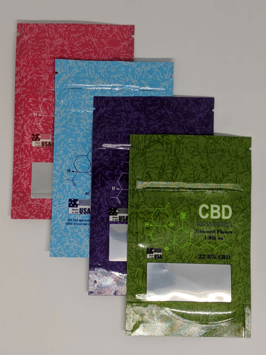 1Cb-Child Resistant zipper lock smell proof cannabis bags. - Custom printed and Resealable - MSN Packaging LLC
