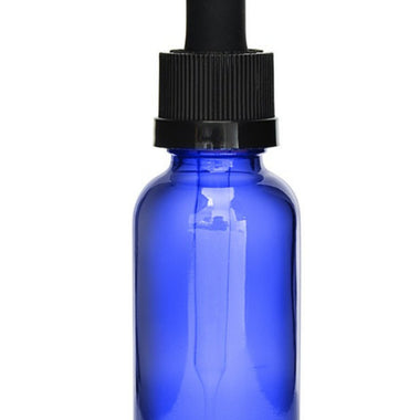 Glass Blue CR Dropper Bottles - 15ml - 1200 Count - MSN Packaging LLC
