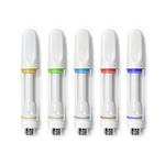 C4 Full Ceramic Vape Cartridges with lock screw bottom colors available