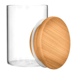 Classic Glass Wooded Lid Jars - 1000 Count - 2 oz - MSN Packaging LLC