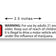 Oregon Universal Mandatory Warning Symbol Label with text - 5,000 Count - MSN Packaging LLC