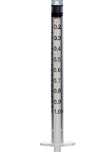 Oral Concentrate Syringes - 1ml - 1000 Count - MSN Packaging LLC
