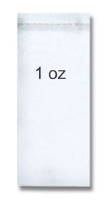 Shrink Wrap Bands - Set of 3 Sizes- Glass Vail 1oz, 2oz, 4oz - 3000 Count - MSN Packaging LLC