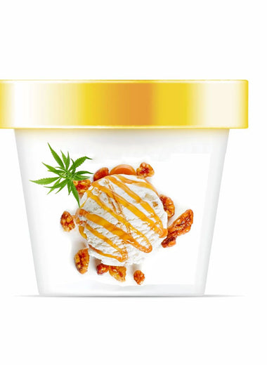 1C1 Cannabis Infused Ice Cream Containers Single Servicing Units 3 oz and 5 oz USA Made. - MSN Packaging LLC