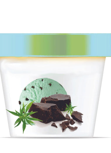 1C1 Cannabis Infused Ice Cream Containers Single Servicing Units 3 oz and 5 oz USA Made. - MSN Packaging LLC