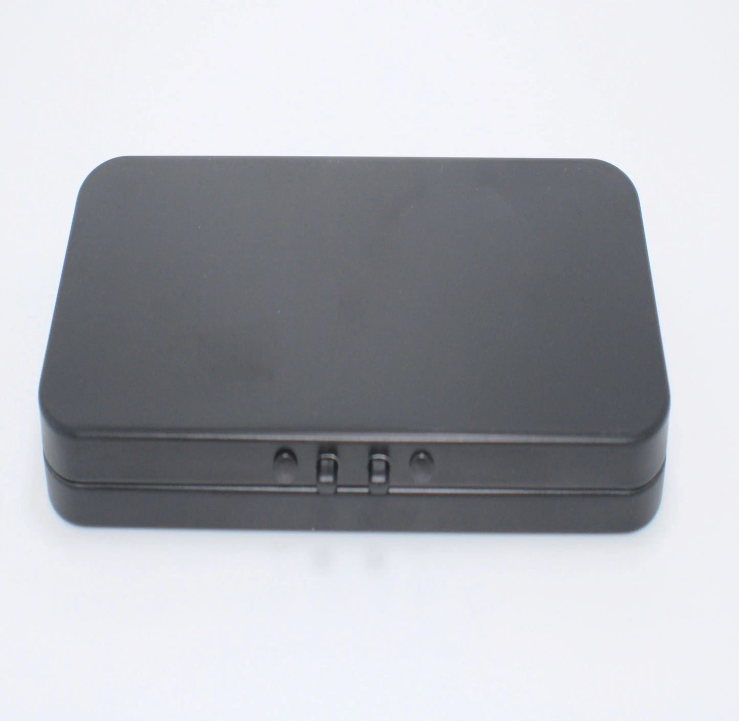 Child Resistant black certified tins for edibles and prerolls cannabis products