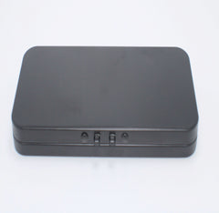 Child Resistant black certified tins for edibles and prerolls cannabis products
