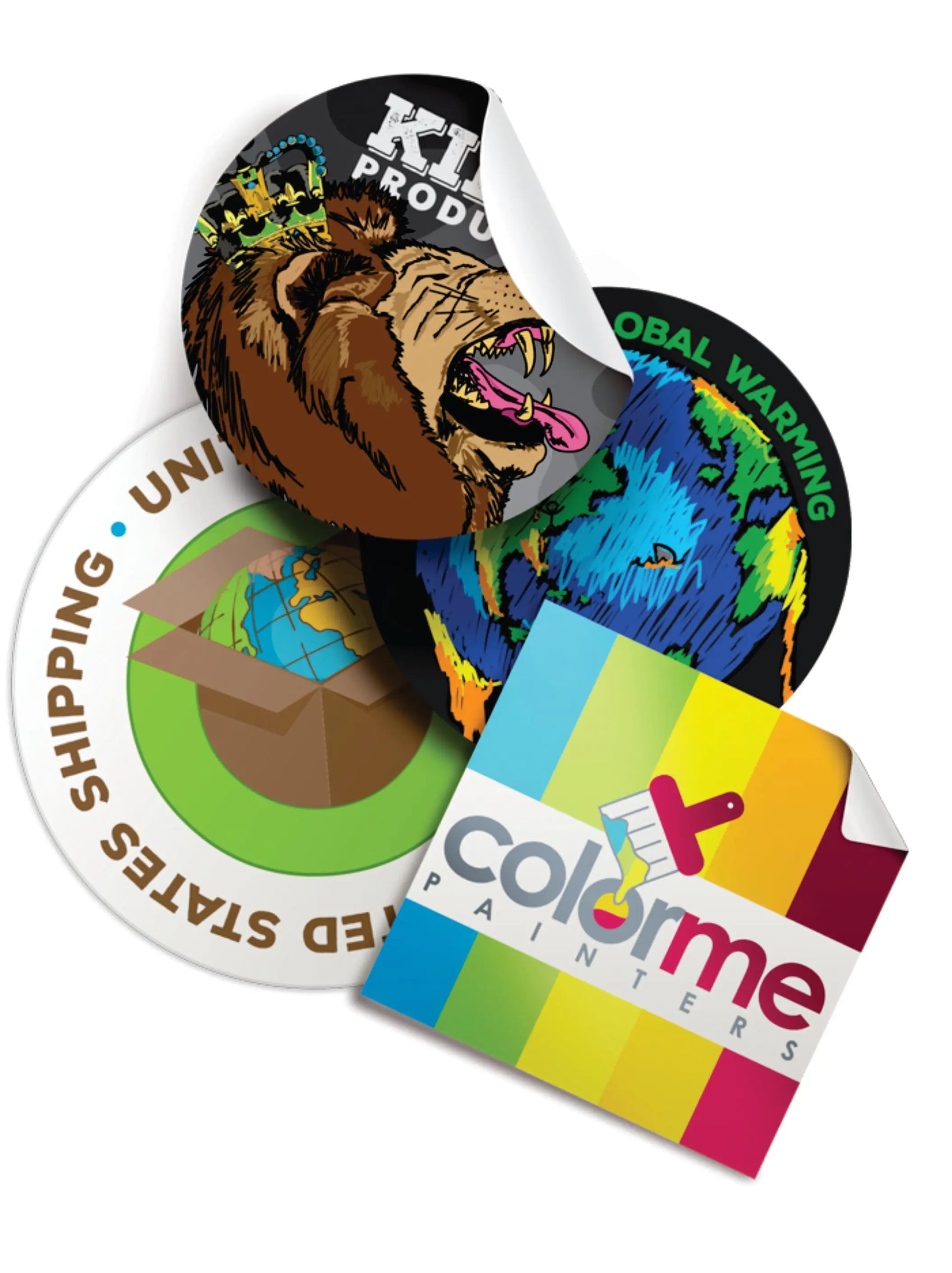 Custom Printed Labels - Your Design or We Design for you- Rolled - MSN Packaging LLC