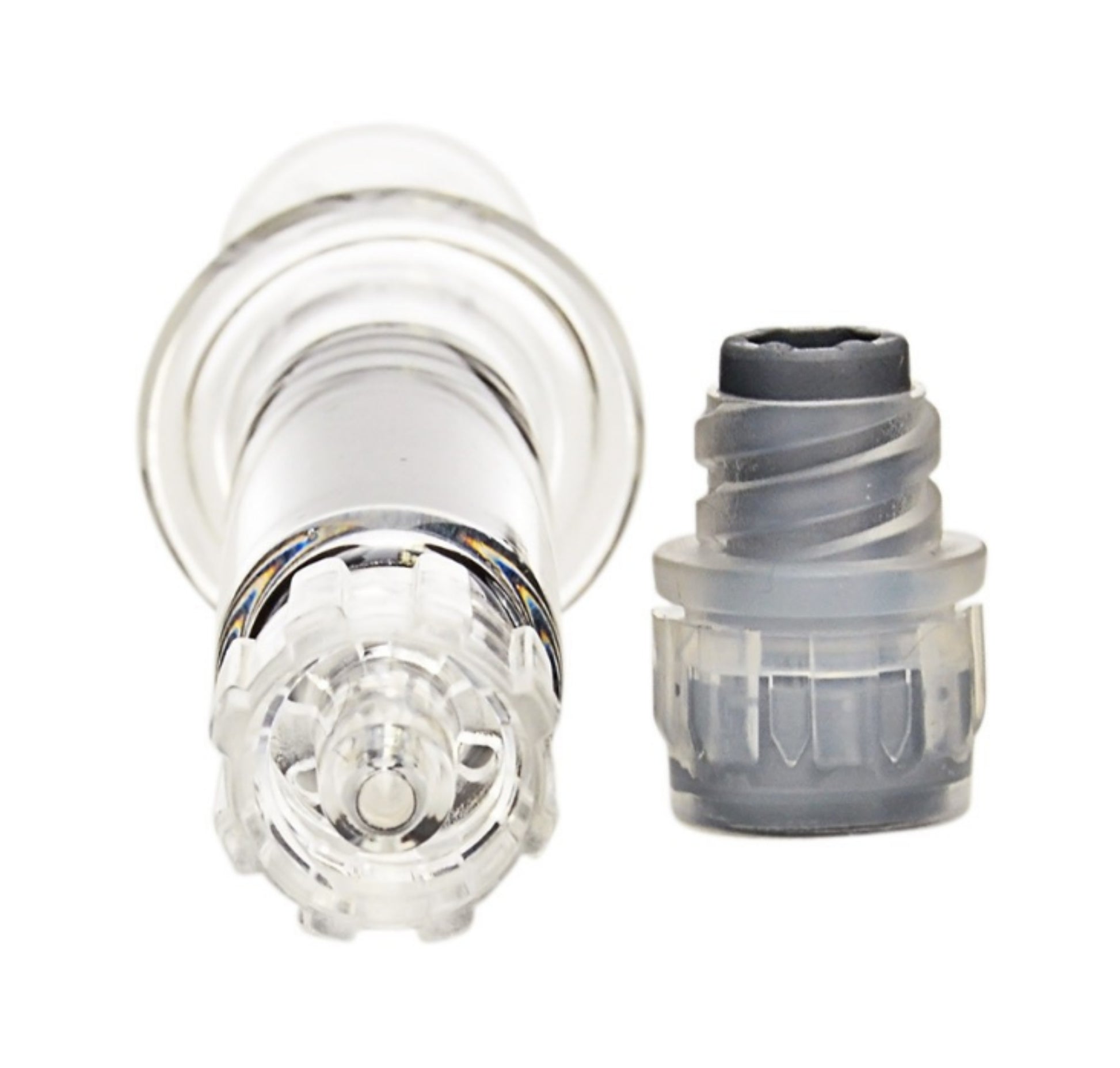 Borosilicate GLASS SYRINGE With Luer Lock 1Ml  with Messurments - MSN Packaging LLC