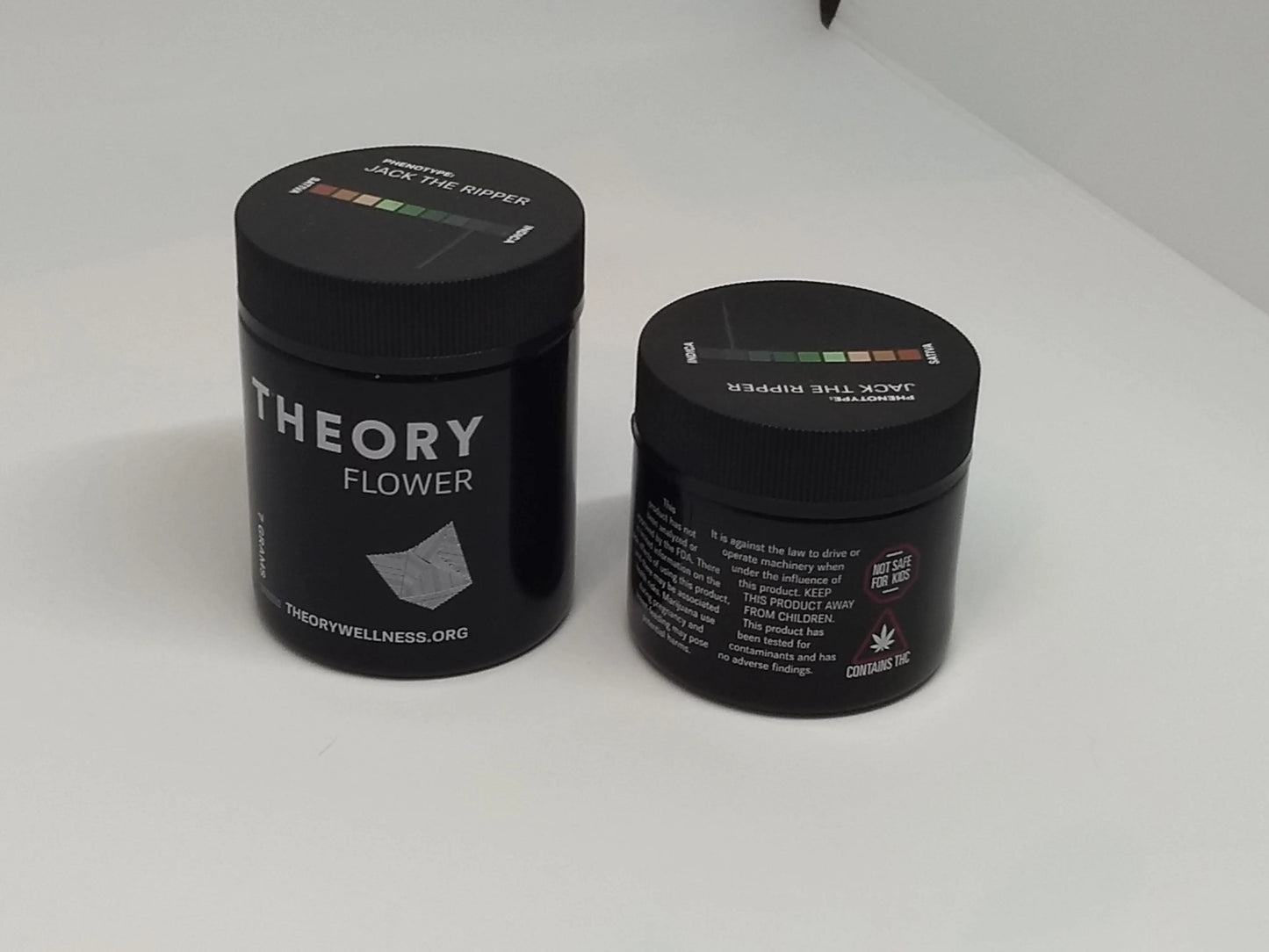 4oz Black Opaque Screw top Jars- Child Resistant - Certified - MSN Packaging LLC