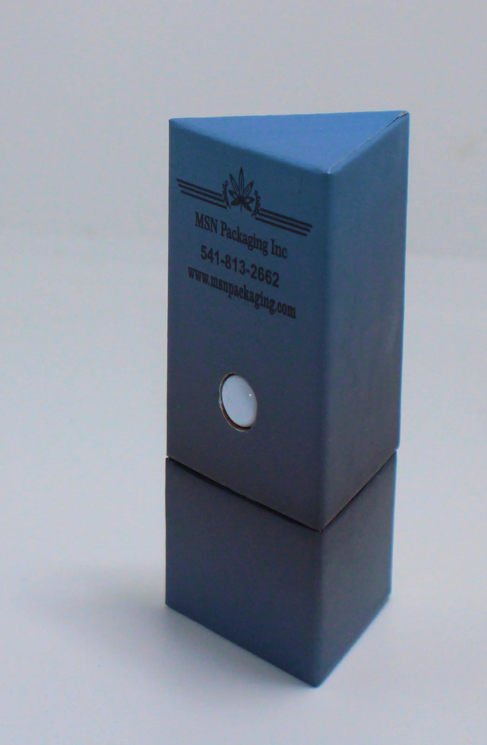 1Ca-CRVC -Sustainable Environmentally Safe Cardboard Containers Child Resistant -Vape Cartridges - MSN Packaging LLC