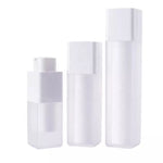 Muscle and Joint Pain Cream Pump Bottles 15Ml 30Ml 50Ml Square Lotion Bottle Airless Pump Bottles For Cosmetic Packaging - MSN Packaging LLC