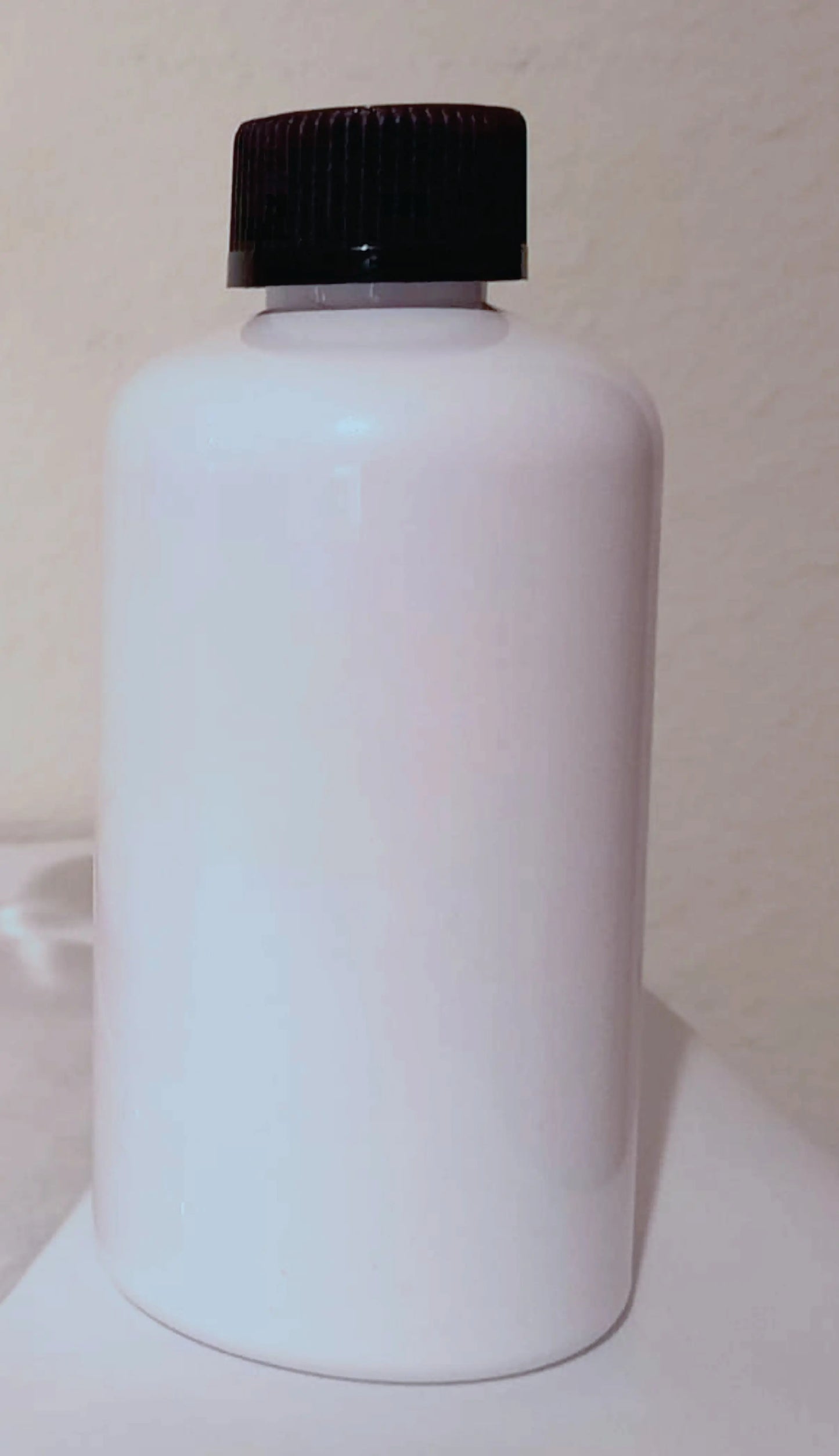 12 oz pet flat bottom plastic bottle with Child Resistant lid 24 mm neck