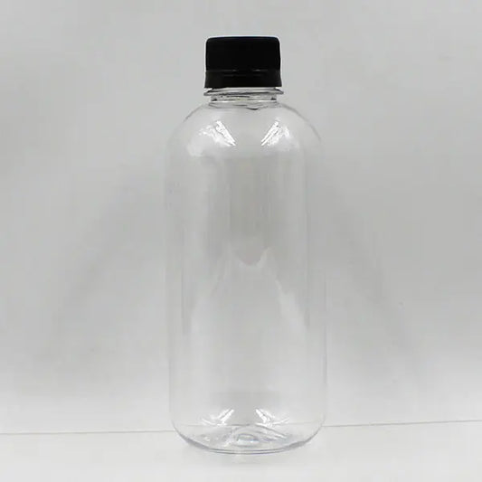 12 oz pet plastic round  bottle with Child Resistant lid 28 mm neck MSN Packaging Inc. 