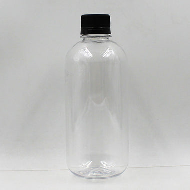 12 oz pet plastic round  bottle with Child Resistant lid 28 mm neck